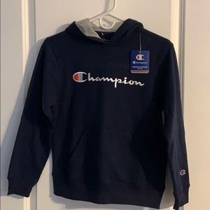 Champion hooded sweatshirt- kids M